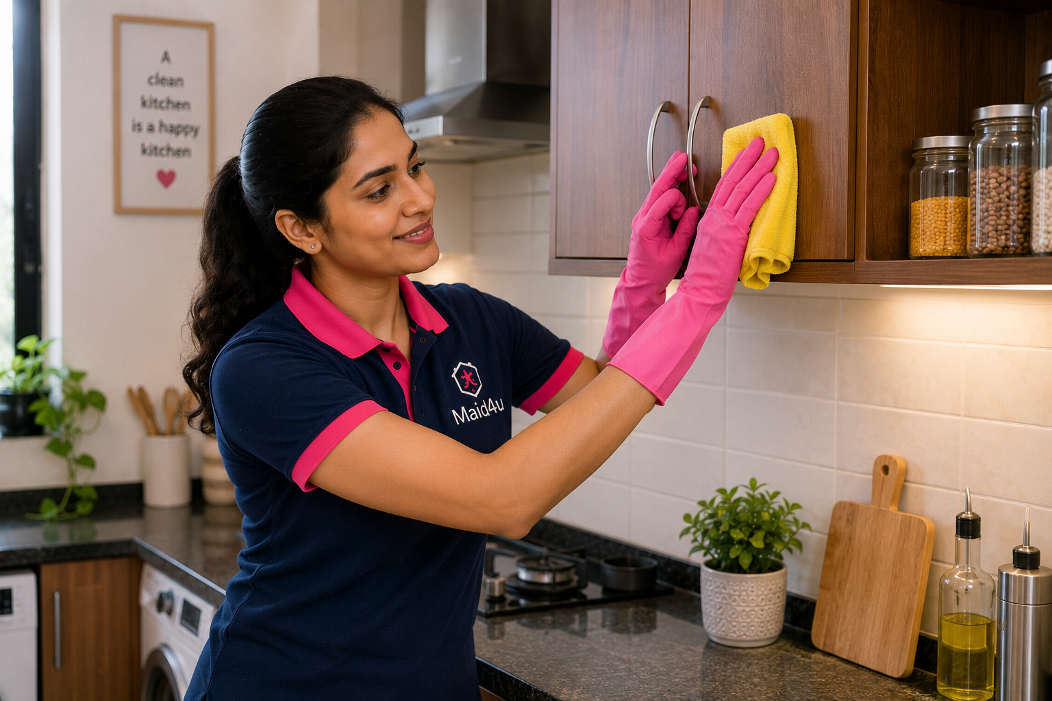 Maid4u professional providing packing and unpacking service